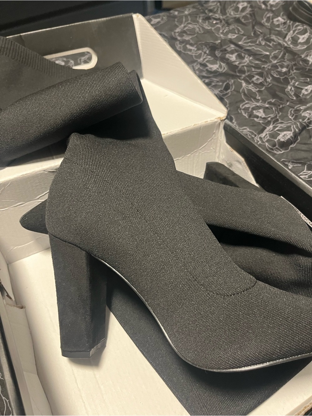 Brand New Black Over The Knee Boots - Size 10